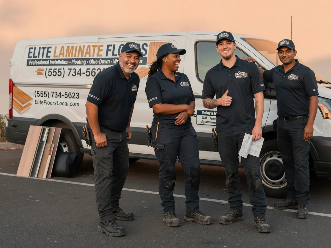 Laminate flooring installation company in Pierpont, OH